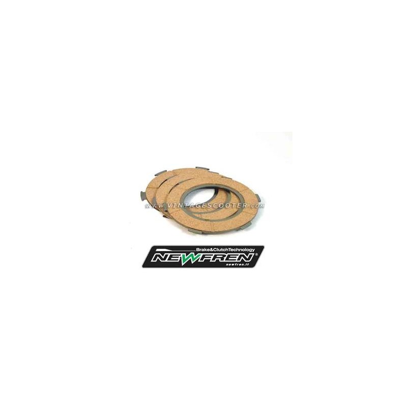 Disques x 3  embrayage Vespa 125 - 150